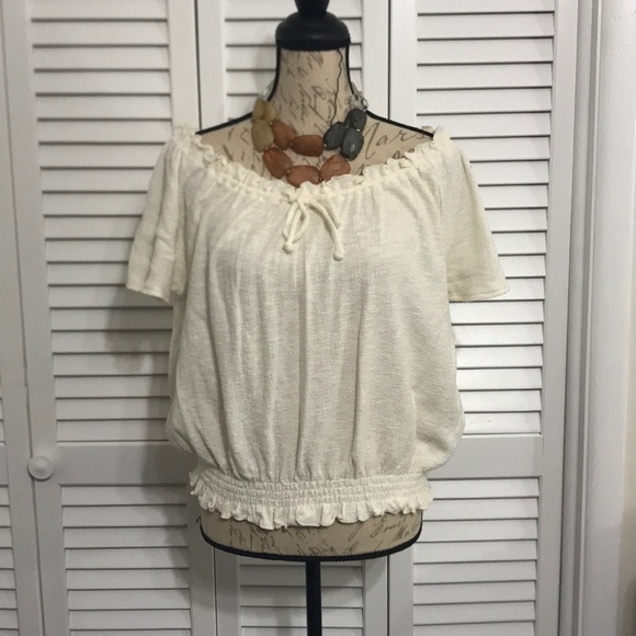 Madewell Tops - Madewell Top with Elastic Collar and Hem (M,L, Xl)